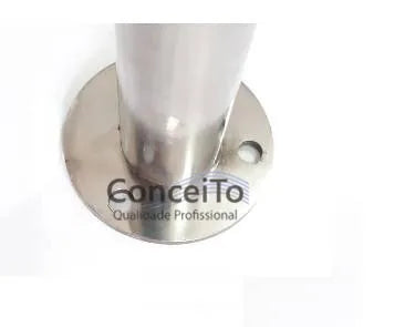 Barra de apoio para lavatório Deca L51 aço inox 304 63x51cm - 1014 - Conceito Metais (foto 4)