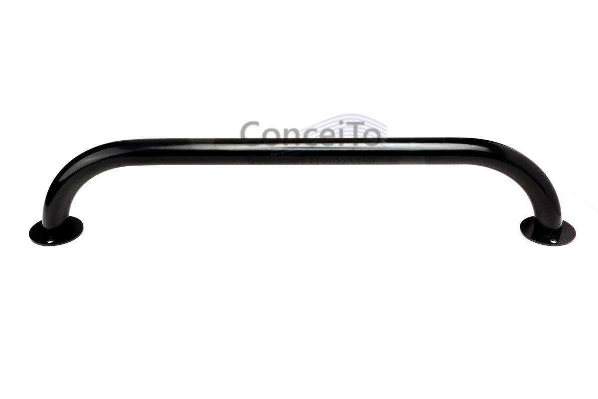 Barra de apoio para banheiro em inox reta 90cm preta - 3898 - Conceito Metais