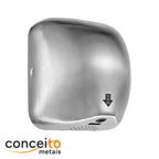 Secador de mãos automático parede aço inox banheiro - 39005