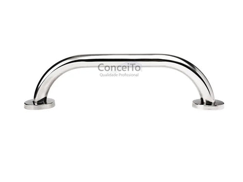 Barra de apoio para banheiro em inox 304 reta 50cm - 3904 - Conceito Metais