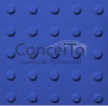 Piso tátil direcional PVC 25 x 25 cm. (4 pç por caixa) - 4019 - Conceito Metais