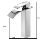 Torneira misturador monocomando cascata slim alta metal - 4469 - Conceito Metais (foto 4)