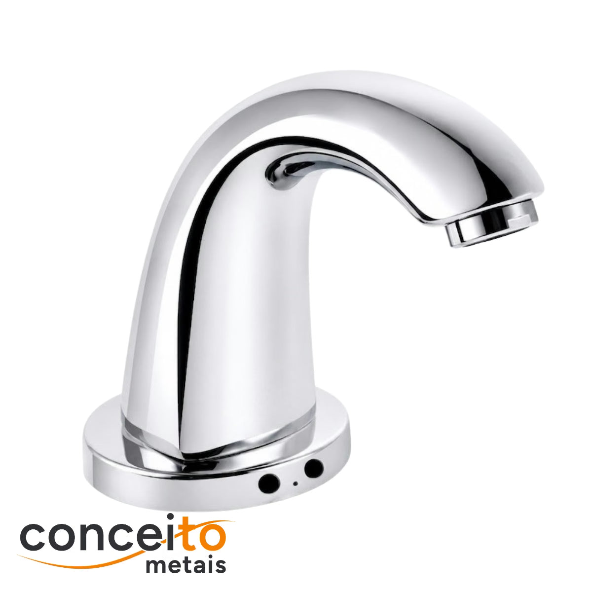 Torneira com sensor bivolt ou pilhas bica baixa lavatório - 6004