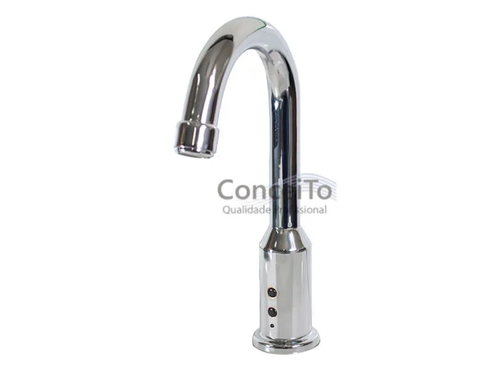 Torneira com sensor bivolt ou pilhas bica fixa alta