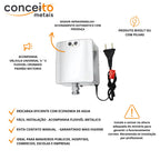 Válvula mictório com sensor - 6010: sensor, alimentação e acessórios