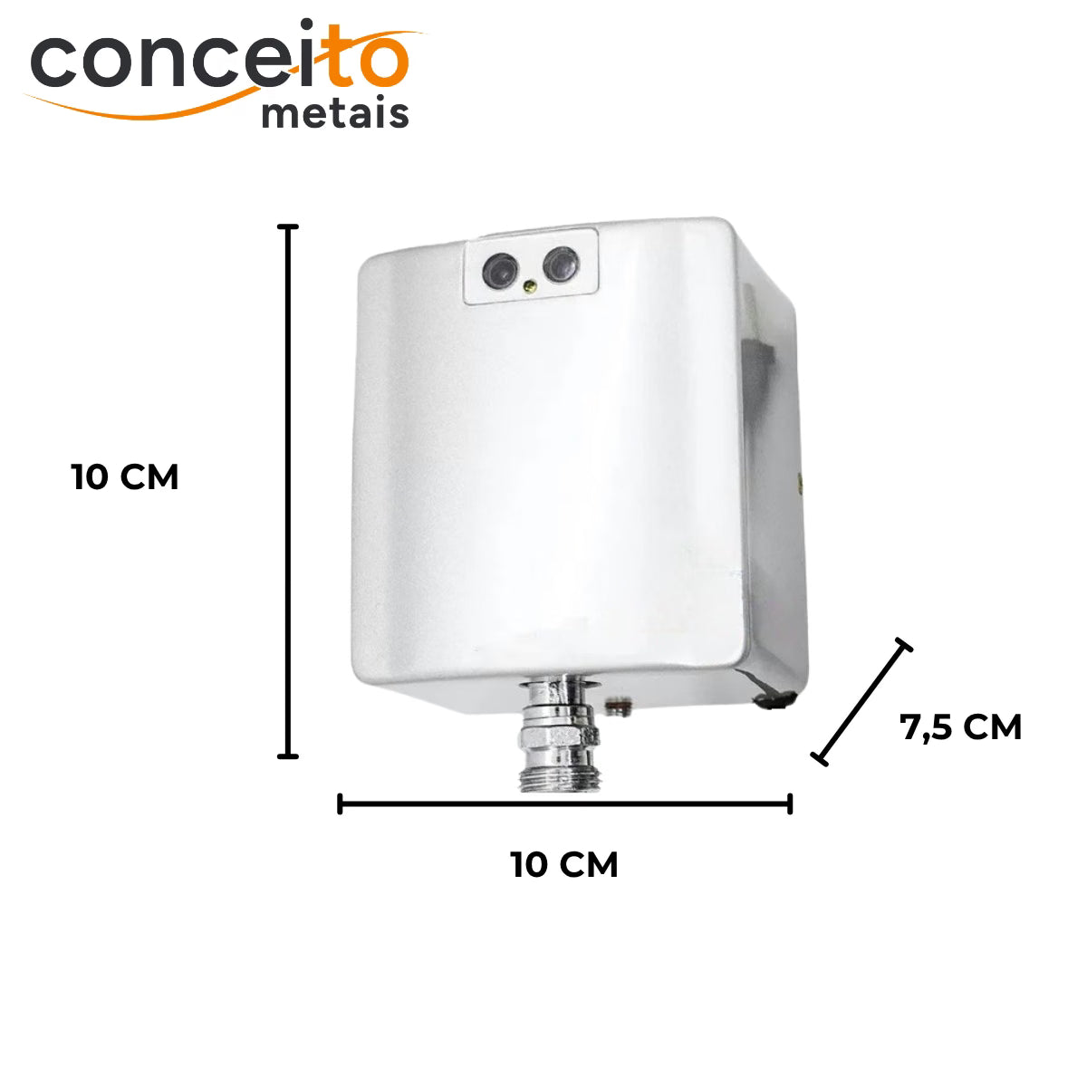 Válvula mictório com sensor - 6010: medidas