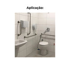 Acabamento PNE Para Descarga com Conversor P/ Base Docol ou Deca - 13563 - exemplos de aplicação - Conceito Metais