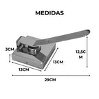 Acabamento PNE Para Descarga com Conversor P/ Base Docol ou Deca - 13563 - medidas - Conceito Metais