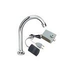 Acionador pedal elétrico com bica bancada pedal preto 110v - 13104 - Conceito Metais