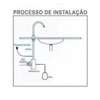 Acionador Pedal Elétrico Com Bica Para Clínicas e Locais Públicos 110v - 1062 - Conceito Metais (foto 9)
