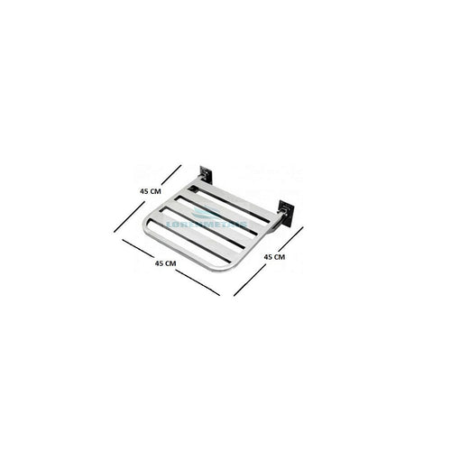 Banco Articulado Inox 304 PNE Luxo 45X45 - 12202 - Conceito Metais (foto 2)