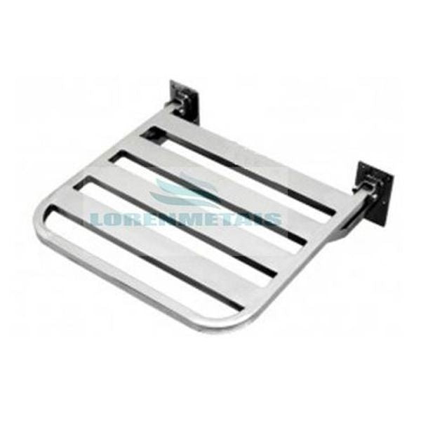Banco Articulado Inox 304 PNE Luxo 45X45  - 12202 - Conceito Metais