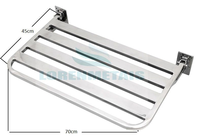 Banco Articulado Inox 304 PNE Luxo 45X70 - 12203 - Conceito Metais (foto 2)