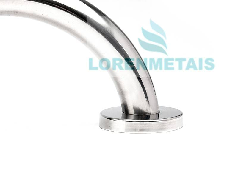 Barra de Apoio para Banheiro em Inox Reta 50 cm Conforme a Norma NBR 9050 - 1002 - Conceito Metais (foto 3)