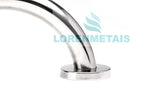 Barra de Apoio para Banheiro em Inox Reta 50 cm Conforme a Norma NBR 9050 - 1002 - Conceito Metais (foto 3)