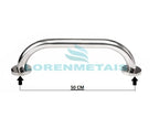 Barra de Apoio para Banheiro em Inox Reta 50 cm Conforme a Norma NBR 9050 - 1002 - Conceito Metais (foto 6)