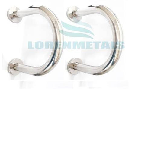 Barra de apoio em inox lateral para lavatório - 1027 - Conceito Metais