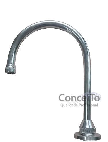 Bica torneira sem registro para acionador de pedal - 12061 - Conceito Metais