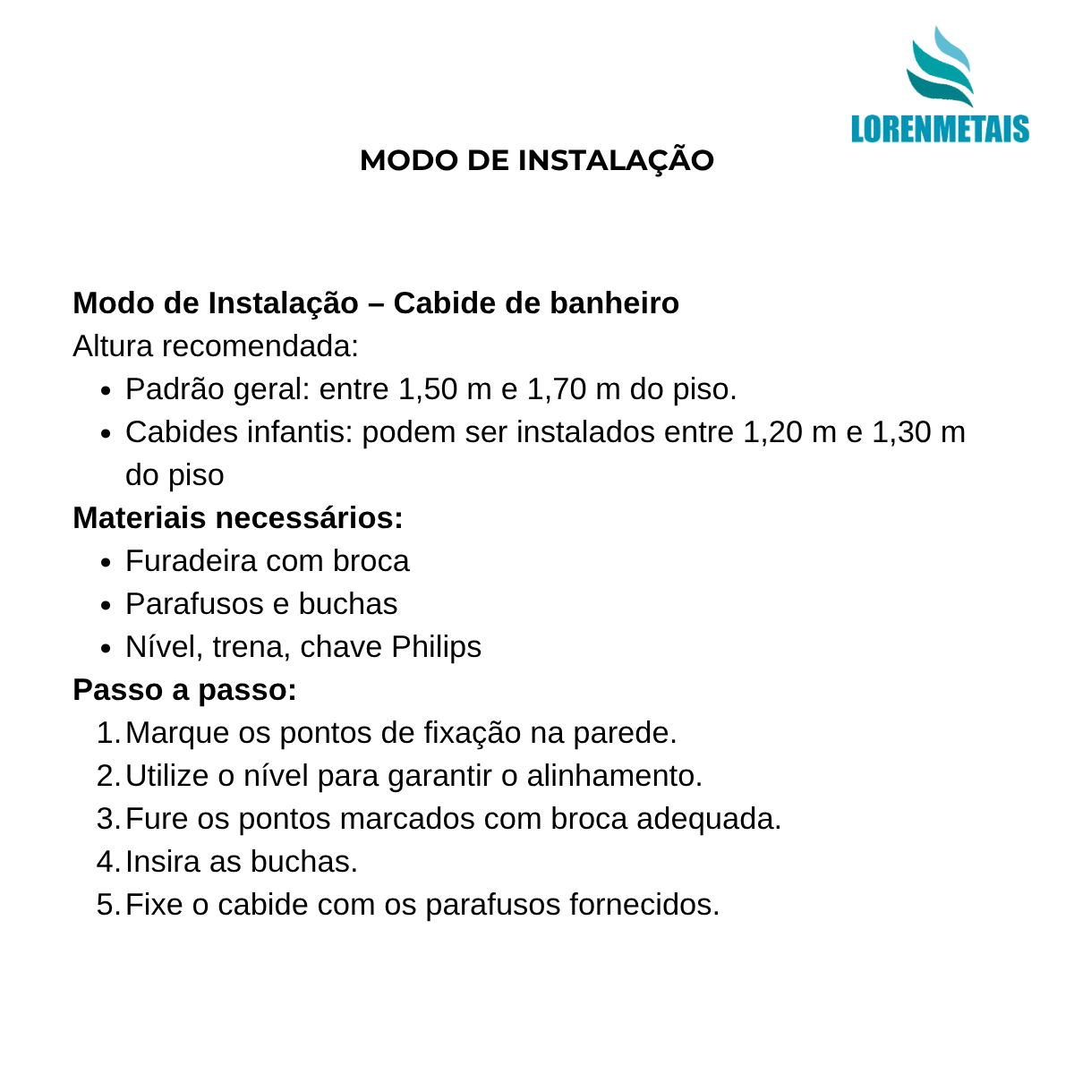 Cabide de parede gancho duplo para banheiro - 29002 - Conceito Metais (foto 5)