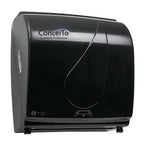 Dispensador de papel toalha bobina auto corte compacto ABS black - 8007 - Conceito Metais