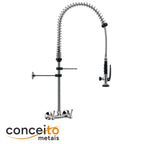Esguicho de pré-lavagem misturador de parede 150mm para cozinha industrial - 2013