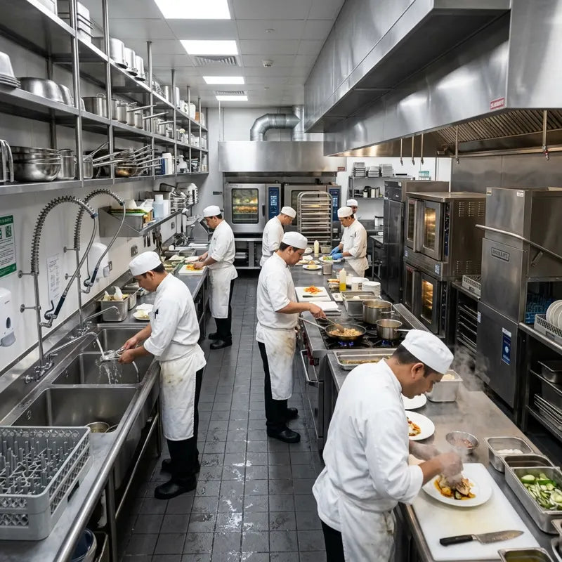 Cozinhas industriais