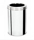 Lixeira Aço Inox Para Pia Com Aro 20 Litros - 11007 - Conceito Metais