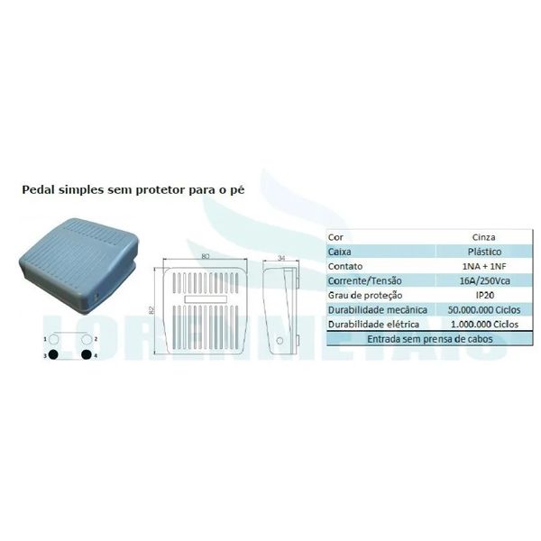 Pedal Acionador De Torneira 220v Modelo + Bica Alta P/ Hospitais, Consultórios, Clínicas - 1064 - Conceito Metais (foto 8)
