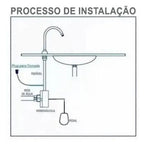 Pedal Acionador De Torneira 220v Modelo + Bica Alta P/ Hospitais, Consultórios, Clínicas - 1064 - Conceito Metais (foto 9)
