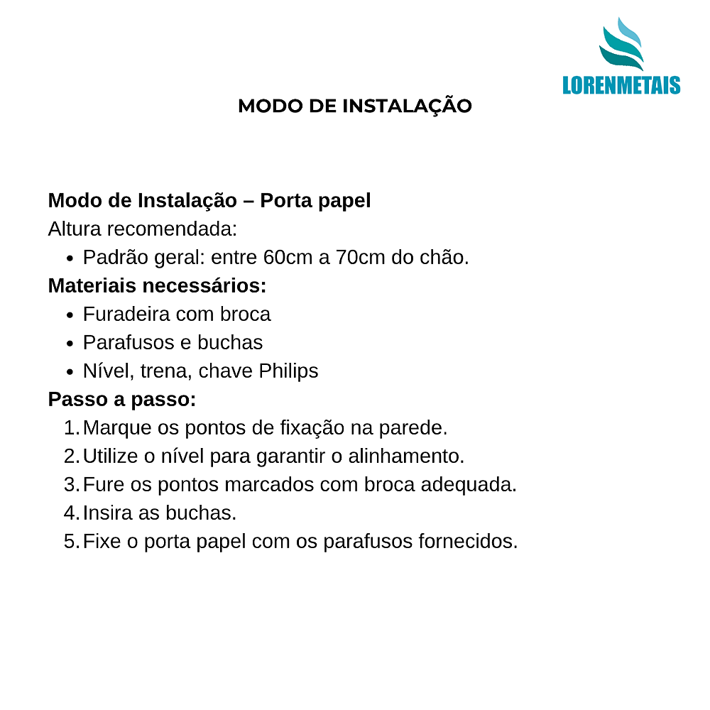Porta-Papel Higiênico com tampa - 29000 - Conceito Metais (foto 5)