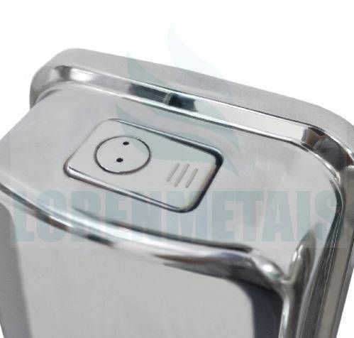 Saboneteira de Inox para sabonete líquido 1300ML sem Visor - 17015 - Conceito Metais (foto 3)