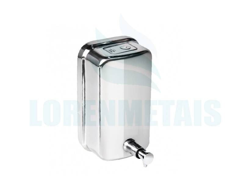 Saboneteira de Inox para sabonete líquido 1300ML sem Visor - 17015 - Conceito Metais
