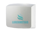 Toalheiro de papel toalha interfolhas abs branco - 8009 - 80090 - Conceito Metais
