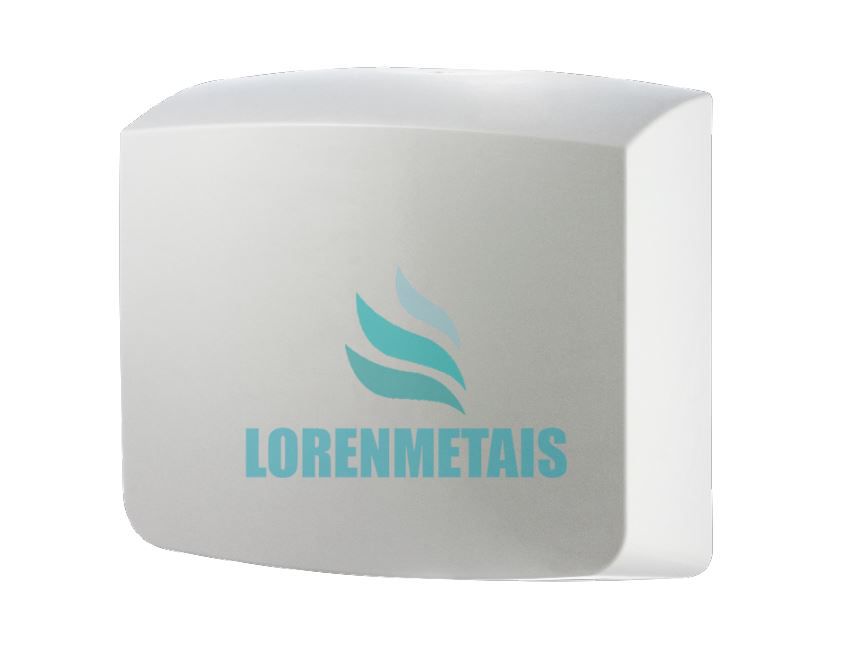 Toalheiro de papel toalha interfolhas abs branco - 8009 - 80090 - Conceito Metais