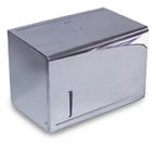 Toalheiro Interfolha 2 Dobras Para Papel Bobina Em Aço Inox Polido - 20018 - Conceito Metais