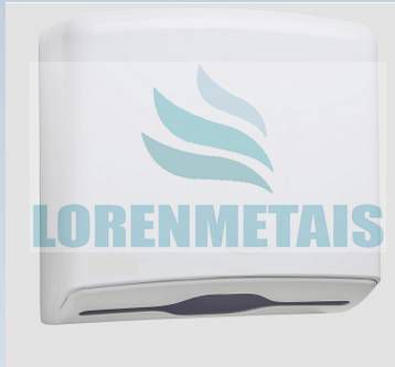 toalheiro papel toalha interfolhas plastico reforcado 8002 original