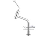 Torneira temporizada PNE com arejador anti furto 45° bica alta 23cm - 3704 - Conceito Metais