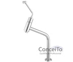 Torneira temporizada PNE com arejador anti furto 45° bica alta 26cm - 3706 - Conceito Metais