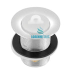 Válvula Tanque Metal 1.1/4 Cromada - 13122 - Conceito Metais