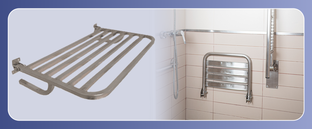 banco articulado de inox